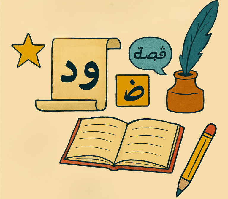 منهج الصف الثالث الاعدادي اللغه العربيه